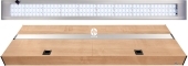 DIVERSA Pokrywa Platino LED Alex 150x60cm (38W) White (133260) - Aluminiowa obudowa z oświetleniem Buk