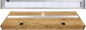 DIVERSA Pokrywa Platino LED Alex 150x60cm (38W) White (133260) - Aluminiowa obudowa z oświetleniem Dąb Artisan