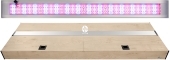 DIVERSA Pokrywa Platino LED Alex 160x60cm (45,4W) Color (134325) - Aluminiowa obudowa z oświetleniem Klon