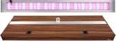 DIVERSA Pokrywa Platino LED Alex 200x60cm (55,2W) Color (133903) - Aluminiowa obudowa z oświetleniem Orzech