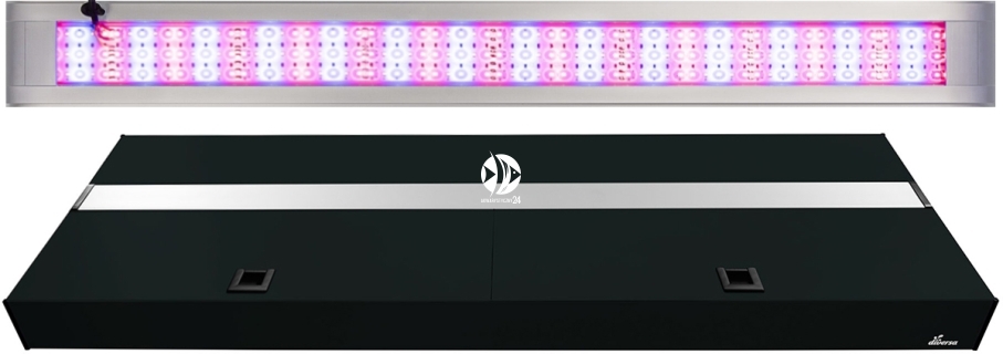 DIVERSA Pokrywa Platino LED Alex 90x45cm (30W) Color (134073) - Aluminiowa obudowa z oświetleniem