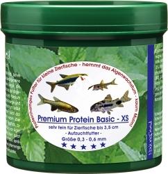 NATUREFOOD Premium Protein Basic XS - Pokarm dla ryb mięsożernych