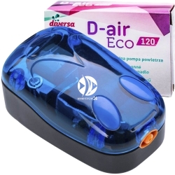 DIVERSA Napowietrzacz D-Air Eco 120 (251618) - Pompka napowietrzająca do akwarium
