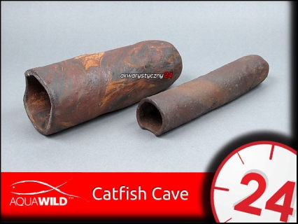 AQUAWILD CATFISH CAVE (Exotic) (CGE002) - Grota ceramiczna dla sumów i zbrojników