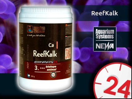 AQUARIUM SYSTEMS ReefKalk 500g (210132) - Suplement wapnia w proszku