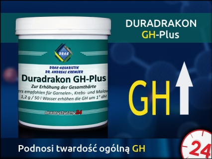 DRAK-aquaristik Duradrakon GH-Plus (Puszka) - Mieszanka soli do zwiększania twardości całkowitej GH