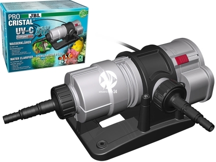JBL ProCristal UV-C Compact Plus 5W (60470) - Sterylizator do szybkiego usuwania zmętnienia wody