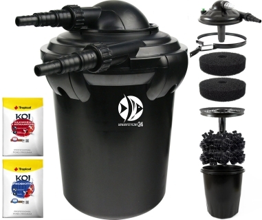 AQUA NOVA Bio Pressure Filter NPF-40 (NPF-40) - Filtr ciśnieniowy z lampą UV do oczka wodnego