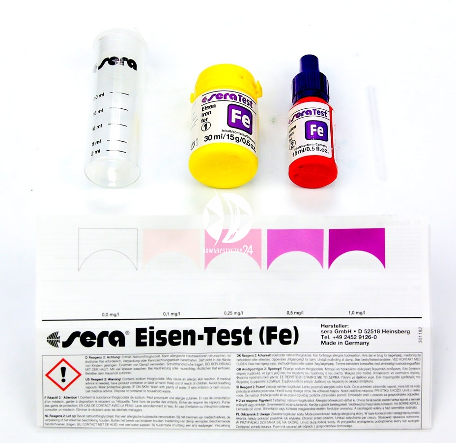 Тесты фе. Sera KH Test инструкция. Sera quick Test инструкция на русском. Fast Test Fe 207.