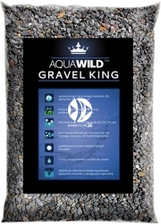 AQUAWILD Black King (AQBK5) - Naturalny żwir do akwarium w kolorze ciemnym