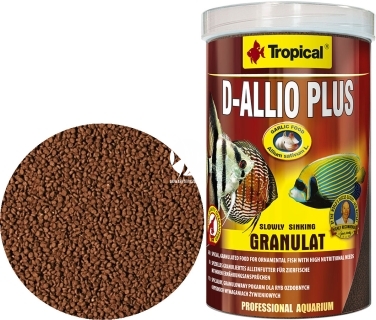 TROPICAL D-Allio Plus Granulat - Wieloskładnikowy pokarm granulowany z czosnkiem
