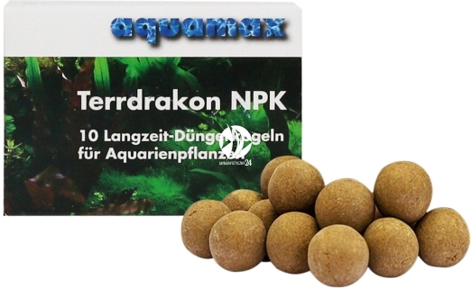 AQUAMAX Terrdrakon NPK 10 sztuk (009) - Doskonała glina do stosowania w akwarium