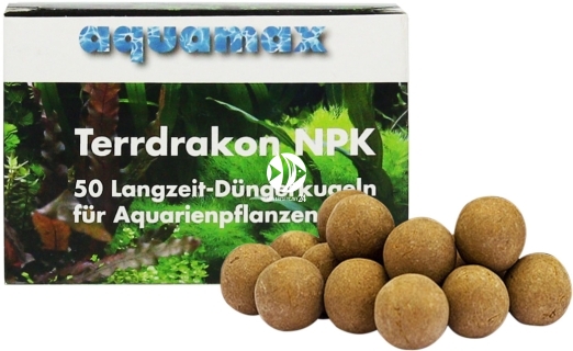 AQUAMAX Terrdrakon NPK 50 sztuk (010) - Doskonała glina do stosowania w akwarium