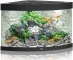 JUWEL Trigon 190 LED (16350) - Akwarium z pełnym wyposażeniem bez szafki, 3 kolory do wyboru Czarny