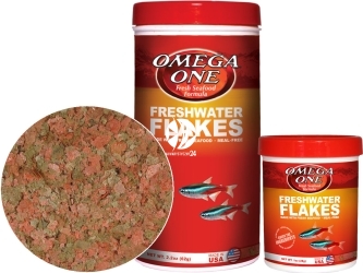 OMEGA ONE Freshwater Flakes (01211) - Pokarm w płatkach dla ryb słodkowodnych