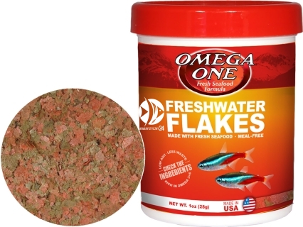 OMEGA ONE Freshwater Flakes (01211) - Pokarm w płatkach dla ryb słodkowodnych