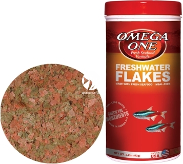 OMEGA ONE Freshwater Flakes (01211) - Pokarm w płatkach dla ryb słodkowodnych