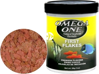 OMEGA ONE First Flakes 28g (01341) - Pokarm w płatkach wspomagający aklimatyzację ryb