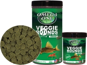 Veggie Rounds (05321) - Tonący pokarm w krążkach dla glonojadów