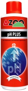 AZOO (Termin: 01.2024) pH Plus 120ml - Bezpieczny preparat do podwyższania pH w akwarium