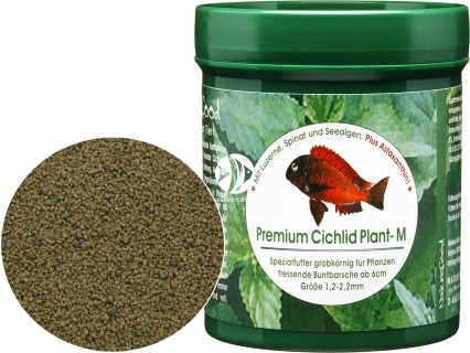 NATUREFOOD Premium Cichlid Plant (37510) - Tonący pokarm dla wszystkich roślinożernych pielęgnic