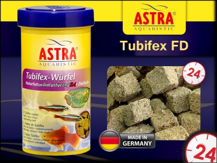 Tubifex FD - Wysokiej jakości tubifex liofilizowany.