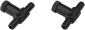 AQUA DELLA Zaworek Regulacyjny na wąż 6/4mm (2 sztuki) (223-103159) - Reguluje przepływ powietrza z pompki napowietrzającej do akwarium