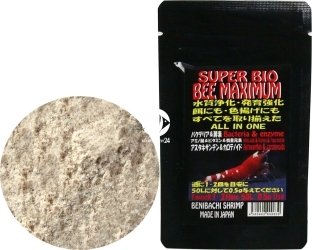 BENIBACHI Super Bio Bee Maximum 20g (d7BENISBMAX20) - Bakterie, pokarm, stymulator kolorów, oczyszczacz wody do krewetkarium