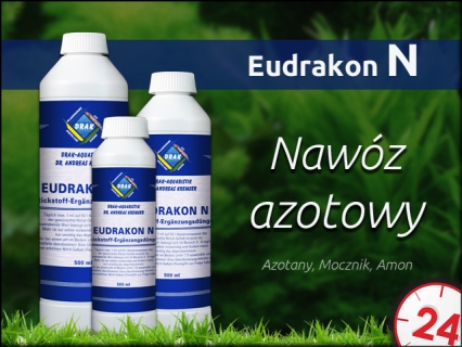 DRAK-aquaristik EuDrakon N 3L - Intensywny nawóz azotowy do akwarium roślinnego
