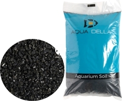 AQUA DELLA Gravel Black (257-447567) - Żwir Podłoże do akwarium