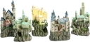 AQUA DELLA Castle on Rock 1szt (234-421055) - Ręcznie malowany zamek na skale, dekoracja do akwarium