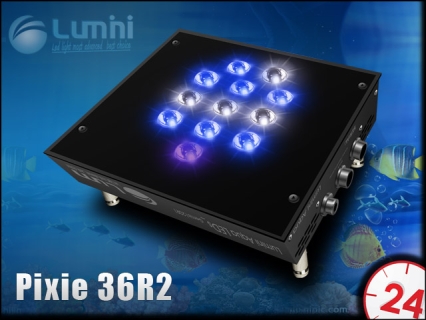 LUMINI PIXIE 36R2 (LUMP36R2) - Profesionalne oświetlenie do nano akwarium morskiego