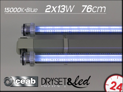 CEAB Dryset&Led 15000K+Blue (DLWB60) - Zestaw oświetleniowy LED do obudowy/zabudowy