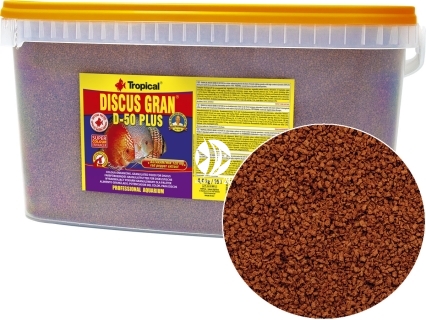 Discus Gran D-50 Plus - Wybarwiający pokarm w formie tonącego granulatu dla paletek