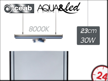 CEAB Aqua&Led 1x30W 8000K (ALJX3100) - Oświetlenie Led do akwarium słodkowodnego i roślinnego.