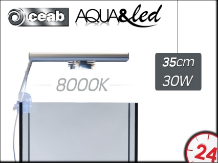 CEAB Aqua&Led 1x30W 8000K (ALCX3100) - Oświetlenie Led do akwarium słodkowodnego i roślinnego.
