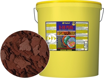 D-50 Plus Flakes - Wysokobiałkowy, wybarwiający pokarm płatkowany dla paletek