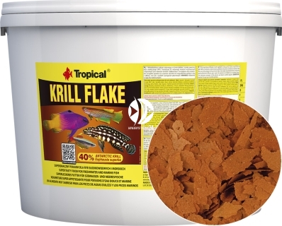 TROPICAL Krill Flake - Wybarwiający pokarm z krylem dla wybrednych ryb