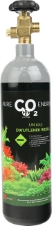 akwarystyczny24 Butla CO2 2L [Czarna] - Nowa butla CO2 do zastosowań w akwarystyce