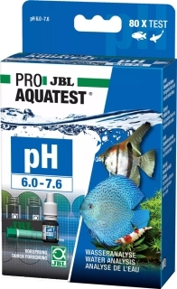 JBL Test pH 6,0-7,6 (24103) - Zastosowanie w akwariach roślinnych i dekoracyjnych.