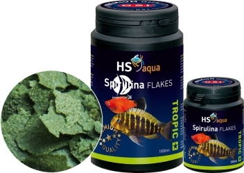 Spirulina Flakes (0030162) - Pływająco tonący pokarm (spirulina) w płatkach