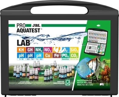 JBL ProAquaTest Lab (24084) - Walizka do testów z 14 testami do analizy słodkiej wody