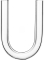 VIV Szklana U-rurka 11mm (202-01) - Do zastosowania nad krawędzią szyby akwarium