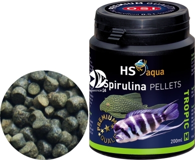 O.S.I. Spirulina Pellets (0030172) - Wolno tonący pokarm (spirulina) w granulacie