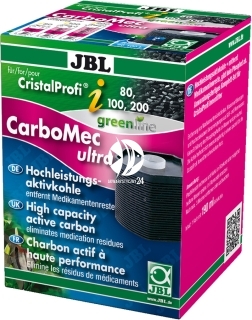 JBL CristalProfi i Carbomec Ultra (60930) - Wkład węglowy do filtrów akwarystycznych JBL i80 i100 i200.