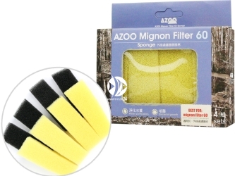 AZOO Mignon Filter Sponge 60 (AZ16046) - Wkłady wymienny do filtra Mignon 60