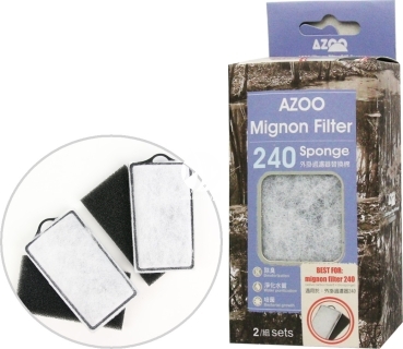 AZOO Mignon Filter Sponge 240 (AZ16056) - Wkłady wymienny do filtra Mignon 240