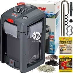 EHEIM Professionel 4+ 250T (2371) (2371020) - Filtr zewnętrzny z grzałką do akwarium 120-250l