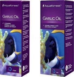 AQUAFOREST Garlic Oil (104017) - Środek zawierający witaminy, kwas omega-3 oraz naturalny wyciąg z czosnku