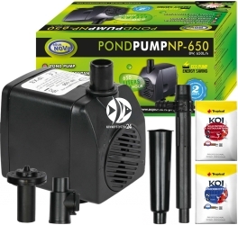 AQUA NOVA Pond Pump NP-650 (NP-650) - Pompa fontannowa do oczka wodnego 650l/h